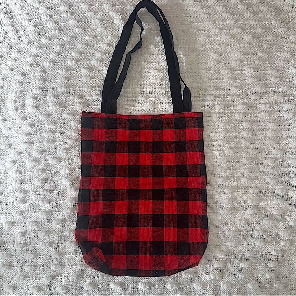 Red and Black Plaid Bag🔴⚫️
